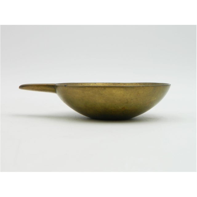 Carl Auböck Model 4082 Ashtray in Brass by Carl Auböck for Werkstätte Carl Auböck, Vienna, 1950s For Sale - Image 4 of 11