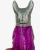 Vintage French Bulldog Pink Glass Silverplate Claret Jug Decanter For Sale - Image 9 of 13