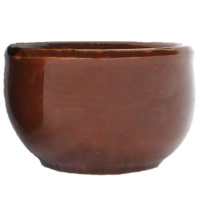 Lovely collection of rare, early 1940s, Watt Pottery Oven Ware bowls. The simple and straightforward design aesthetic...