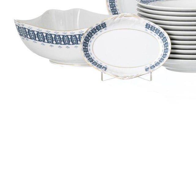 Porcelain Dinner Service from Vista Alegre, Set of 38 For Sale - Image 3 of 6