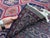 Red Afghan Ersari Hand-Knotted Wool Rug - 6'7" X 9'8" For Sale - Image 13 of 13