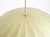 Beige Round Cocoon Pendant Lamp, 1960s For Sale - Image 8 of 15