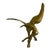 Vintage Brass Eagle Statue, Mid-Century Americana Federal Style For Sale