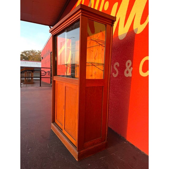 Antique Duluth Mercantile Cabinet For Sale - Image 10 of 15