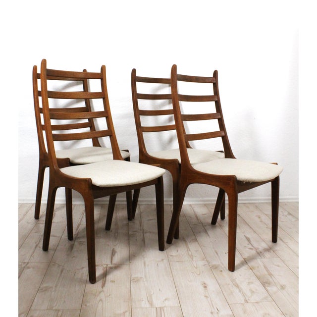 Teak Dining Chairs from KS Møbler, 1960s, Set of 4 For Sale - Image 9 of 13