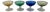 Small Shot Glasses by Max Verboeket for Kristalunie Maastricht, Set of 4 For Sale