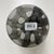 Contemporary Smoke Gray + White Geometric Art Glass Bowl Vase For Sale - Image 12 of 12