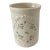 Late 20th Century Lenox Rose Manor Pink China Bathroom Tumbler - Lenox Ivory Porcelain Excellent Condition. For Sale