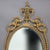 Antique Oversized French Giltwood Wall Mirror With Silver Embellishments For Sale - Image 4 of 8