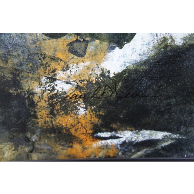 Calais by Paul Vernes Giclee Canvas Print 1/500 Abstract Landscape France 80" For Sale - Image 6 of 13