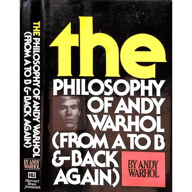 "The Philosophy of Andy Warhol (From a to B & Back Again)" 1975 Warhol, Andy For Sale