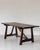 Spanish Poplar Trestle Table For Sale - Image 10 of 14