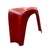 Vintage Vastill Red Molded Plastic Stool, Made in Canada For Sale - Image 4 of 5
