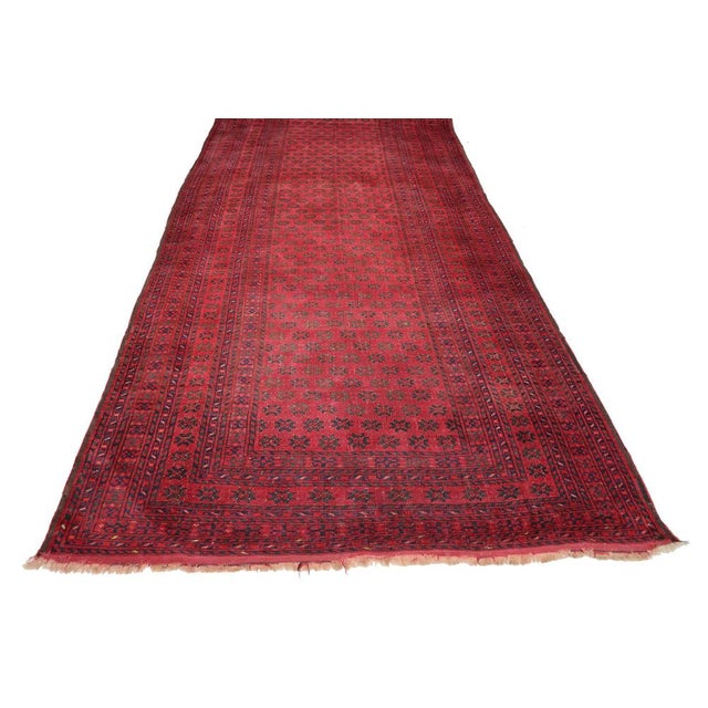 Large Antique Hand-Knotted Tekke Rug, 1890s For Sale - Image 4 of 18