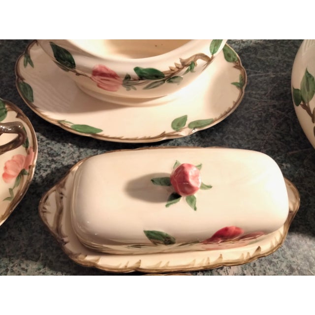 Vintage Fransiscan Desert Rose Dinnerware Set 58 Pieces Chairish