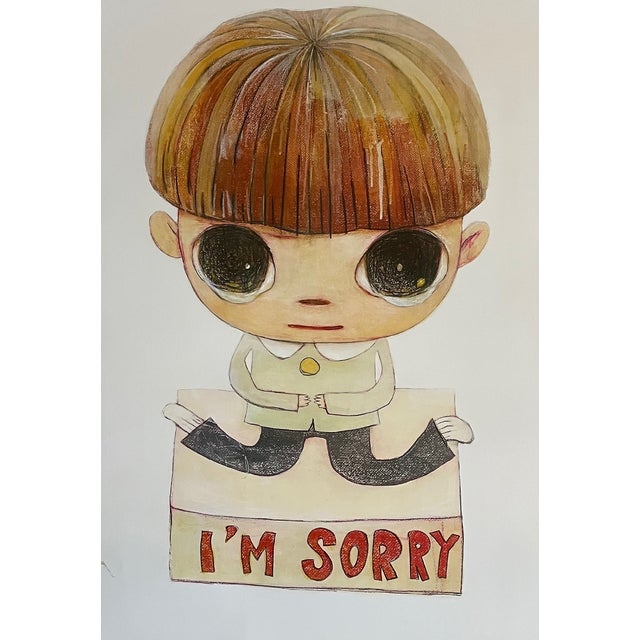 Beige Yoshimoto Nara, I'm Sorry (Detail), 2007, Lee Museum of Art, Seoul, Copyright Yoshimoto Nara, 2024, Printed in Germany For Sale - Image 8 of 10