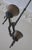 Brutalist Wrought Iron and Copper Chandelier, 1960s For Sale - Image 5 of 16