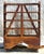 Industrial Vintage Boho Industrial Etagere on Wheels For Sale - Image 3 of 12