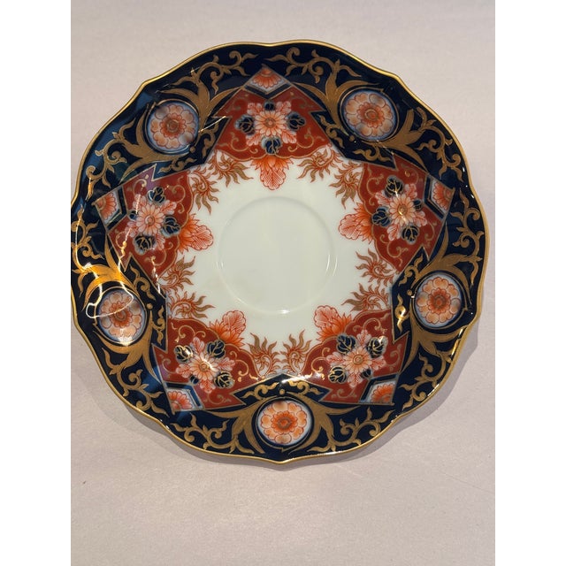 Japanese 1990s Japanese Imari Ware From Arita Cups and Saucers - 16pcs For Sale - Image 3 of 10