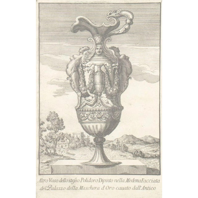 An enchanting example from the Raccolta di Vasi Diversi (Collection of Different Vases), after renowned Italian engraver...