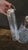 1930s German Cut Crystal and Silverplate Cooling-Tube Lemonade Pitcher For Sale - Image 14 of 18