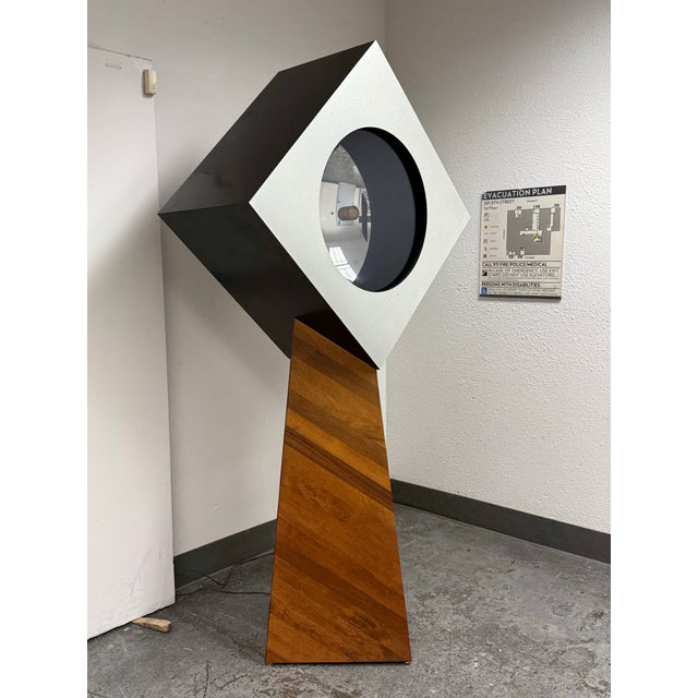 Contemporary Stephen Roth Kinetic Light + Optical Sculpture, Circa 1970's For Sale - Image 3 of 12