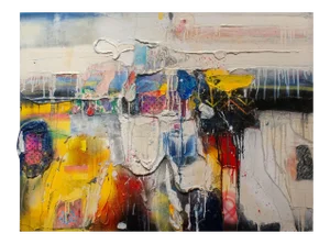 Robert Baribeau "Milbrook in Yellow", Painting