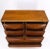 Mid-Century Modern Diamond Front Walnut 8 Drawers High Chest Dresser Cabinet For Sale - Image 11 of 13
