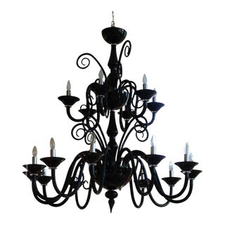 Simone Cenedese - Black Beauty Chandelier For Sale