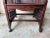 Brown Antique American Empire Style Bentwood & Spindle Floral Hand Painted Back Library Armchair For Sale - Image 8 of 18