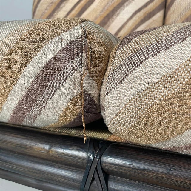 American Modern Sofa by Lyda Levi for McGuire Company, 1970s For Sale - Image 15 of 18