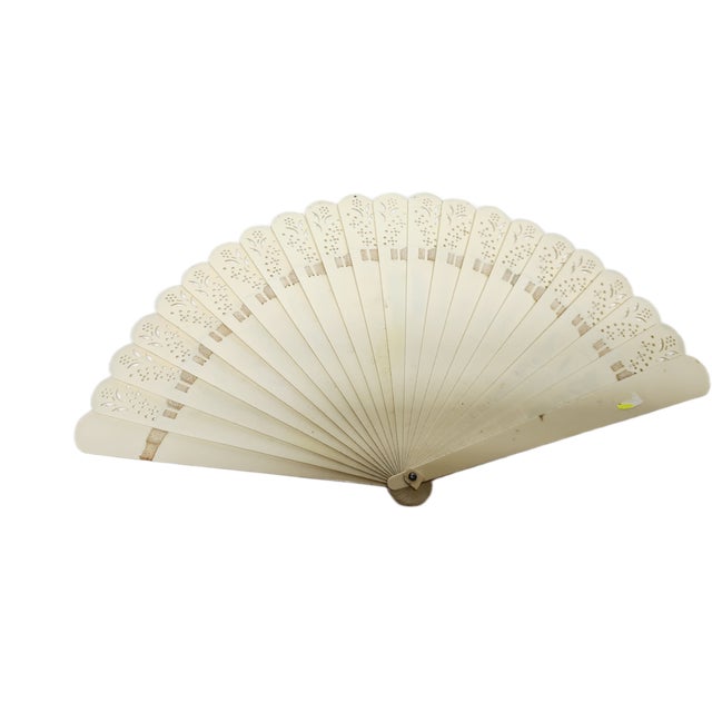 Art Nouveau Celluloid Fan, 1900s For Sale - Image 6 of 13