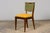 Set of 6 French Art Deco Maple Dining Chairs in Yellow and Moss Green, 1930s For Sale In New York - Image 6 of 18