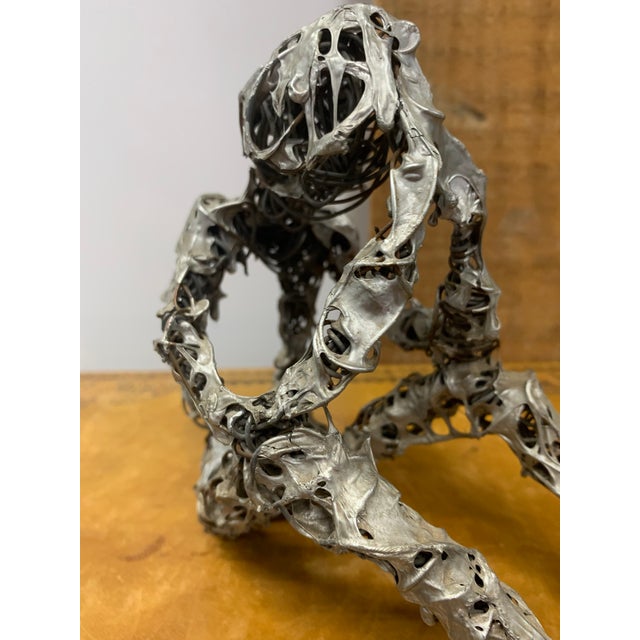 Vintage Wire Figural Form For Sale - Image 4 of 5