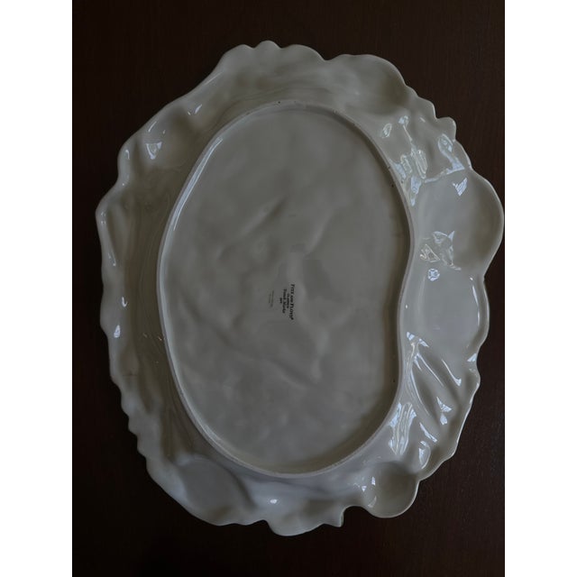 FItz and Floyd French Market Style Ceramic Platter For Sale - Image 10 of 11