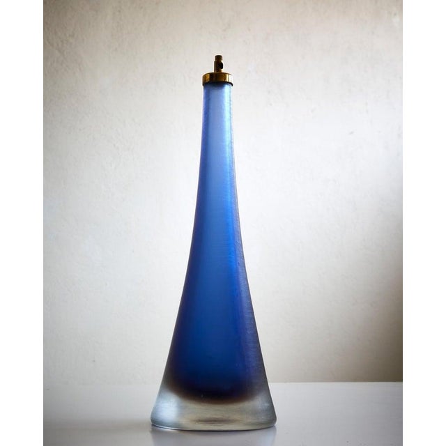 1960s Inciso Table Lamp from Venini, 1950s For Sale - Image 5 of 12