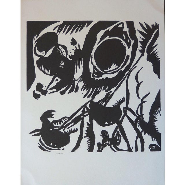 Vassily Kandinsky, Composition IV, 1959, Original Woodcut For Sale - Image 5 of 5