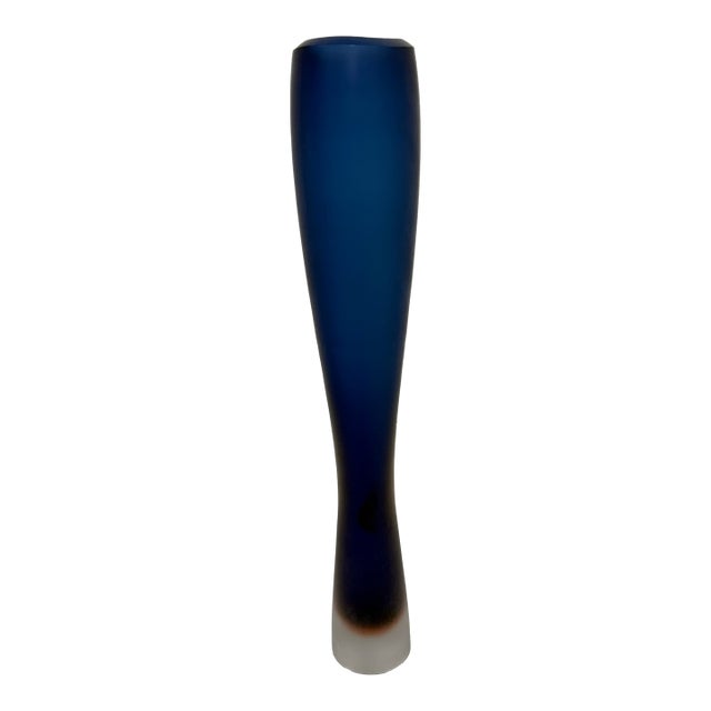 Franco Poli for Arcade Murano Art Glass Vase, Model 27 For Sale