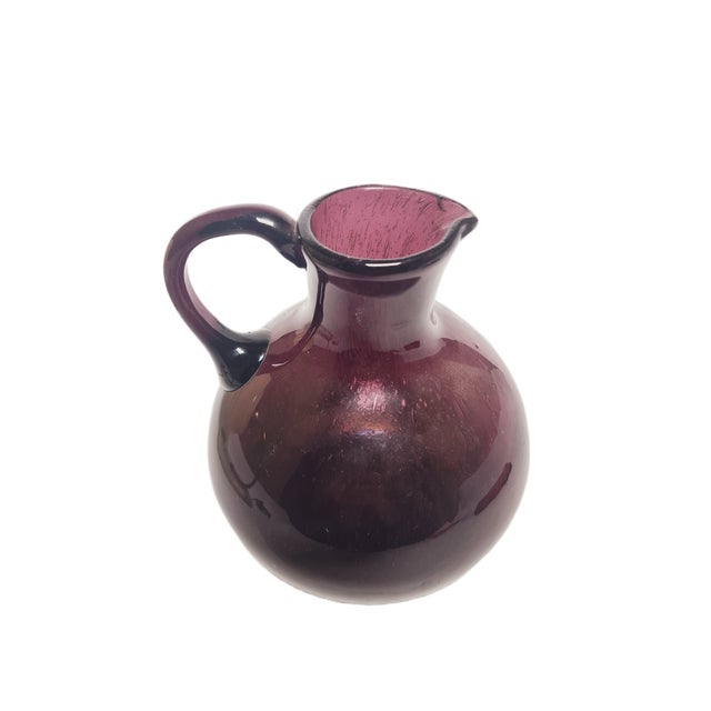 Vintage Polish Jug by Zbigniew Horbowy for Sudety Glassworks, 1970s For Sale - Image 16 of 18