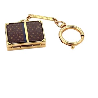 23250 - Louis Vuitton Monogram Alzer Bag Charm With Mirror Key Ring For Sale
