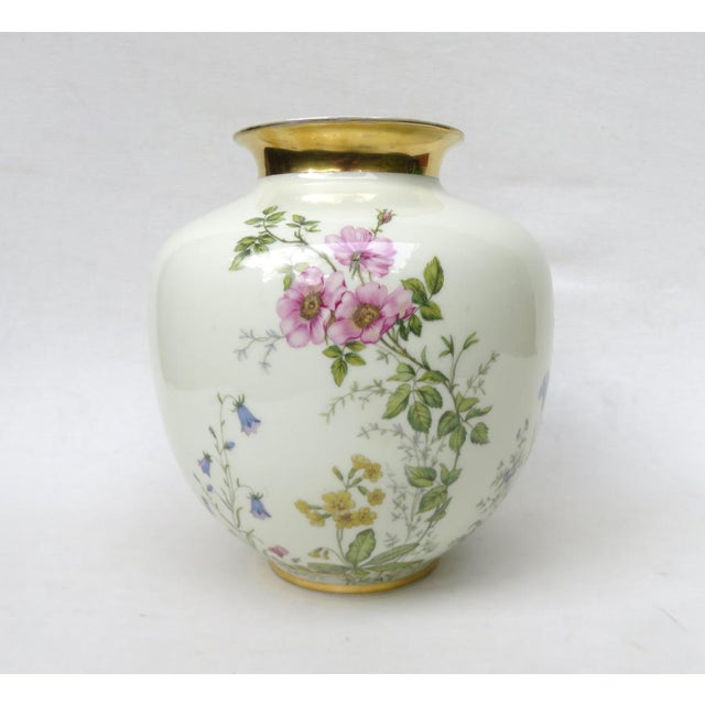 Wiesengrund Und Bergeshöh`n Vase from K&A Krautheim Selb Bavaria, 1940s For Sale - Image 6 of 18