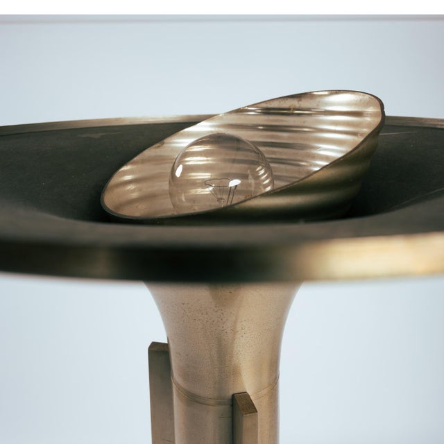 Art Deco Brass Torchère Floor Lamp, 1925-1935 For Sale - Image 11 of 18