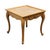 HIGH END Bookmatched Oak Country French Provincial 26" Square Accent End Table 2618-93 Cannot identify the manufacturer,...
