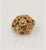 Vintage Signed Bijoux Cascio Italy Rhinestone Flower Brooch For Sale In Philadelphia - Image 6 of 8