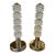 Rostri Murano Glass Lamps - a Pair For Sale