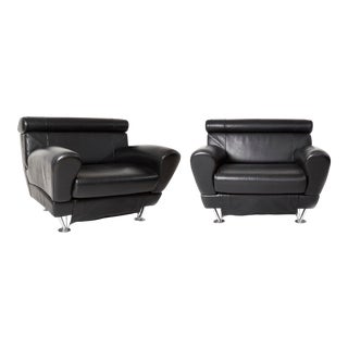 1980 Massimo Iosa Ghini for Moroso "Balzo" Armchairs - a Pair For Sale