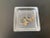 Antique Swedish Clear Frosted Glass Crown Design Catchall Square Dish For Sale - Image 11 of 12