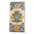 19th Century Castelli San Donato Italian Hand Painted Coat of Arms Tile For Sale