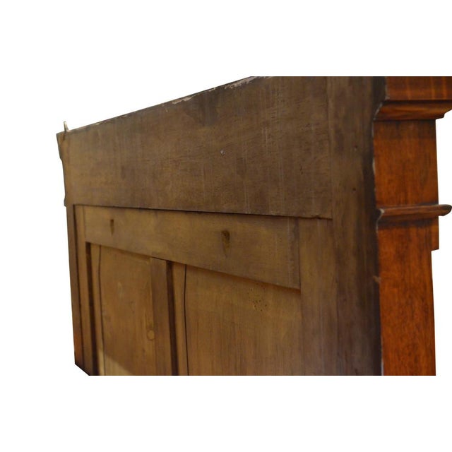 Large Victorian Oak Wall Mirror For Sale - Image 13 of 14