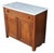 Victorian Antique American Victorian Oak & Marble Washstand Bedside Table Vanity Cabinet For Sale - Image 3 of 13